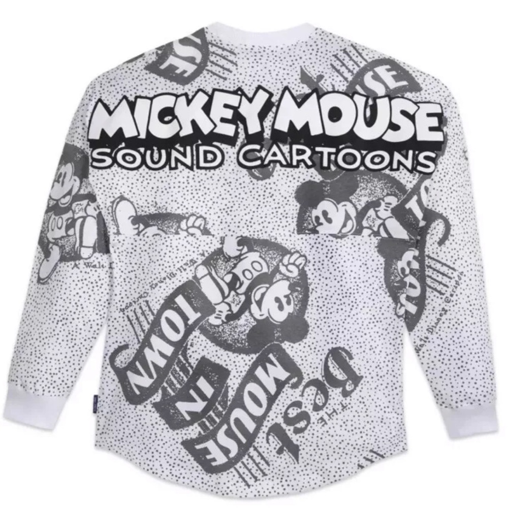 Disney Parks Spirit Jersey Mouse Sound Cartoons Adults Size L and M NWT
